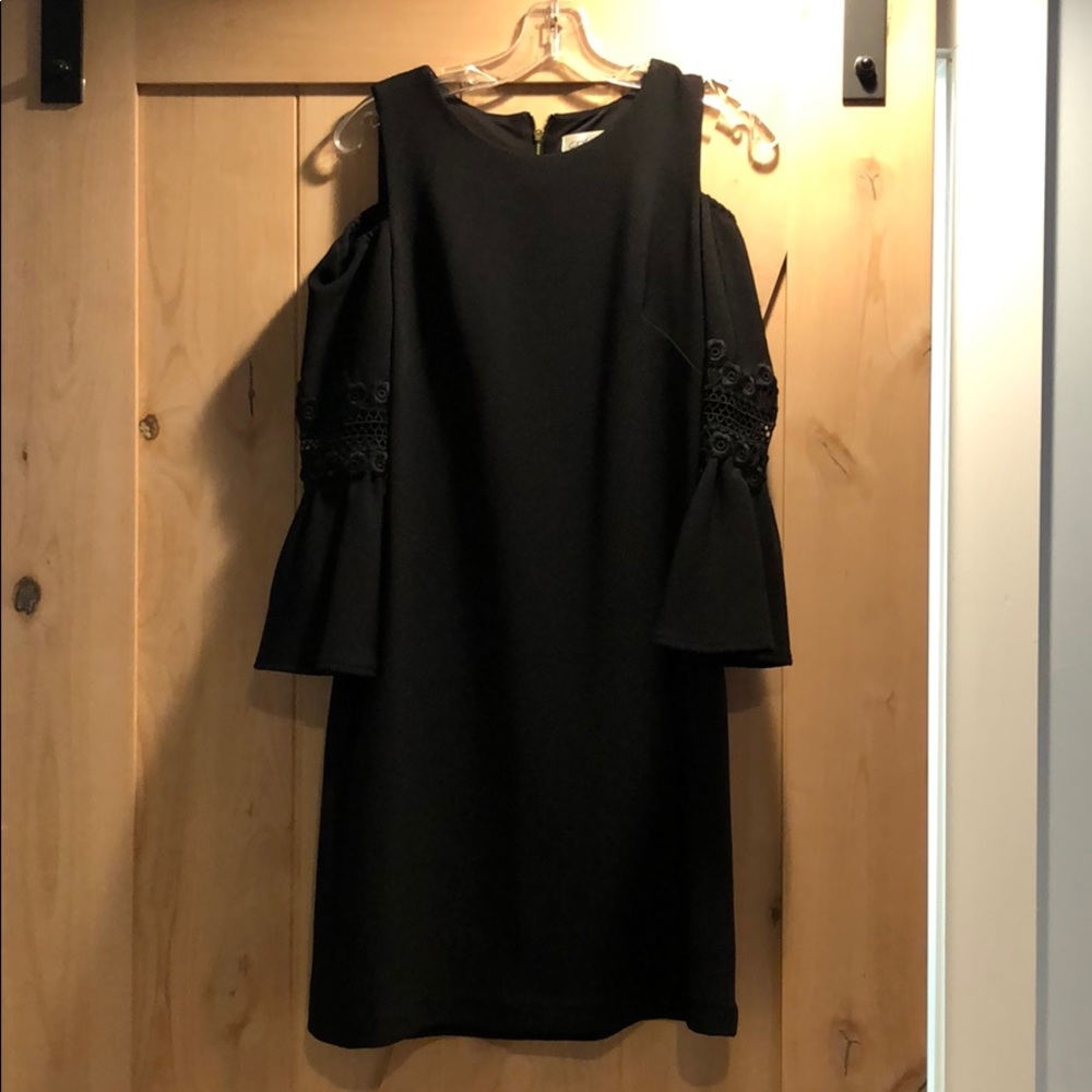 Black cocktail dress